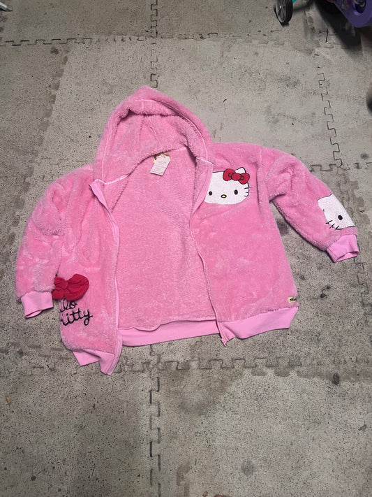 Hello Kitty Pink Fleece Jumper